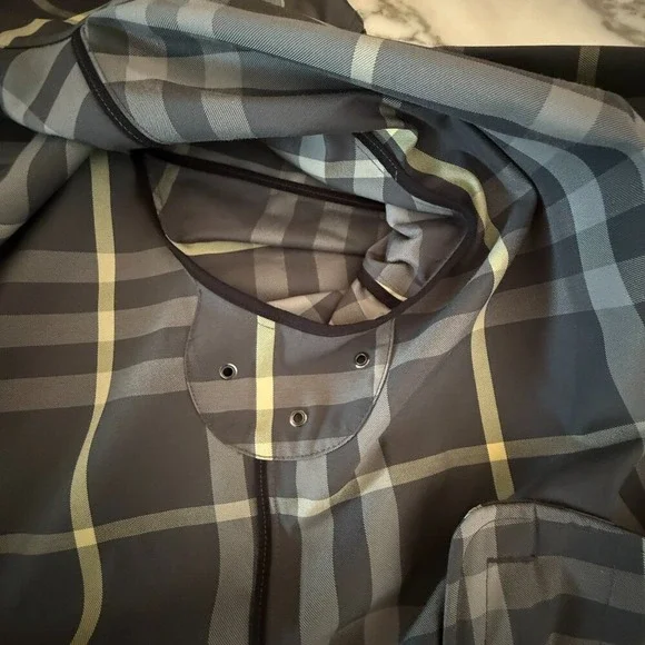Burberry Men's STANFORD Checked Hooded Jacket, Coat, Authentic, 8084224, XL
